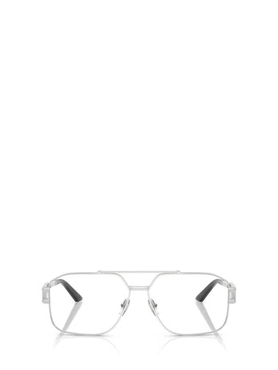 Versace Eyewear Eyeglasses In Silver