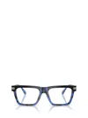 Versace Eyewear Eyeglasses In Top Black / Havana Blue