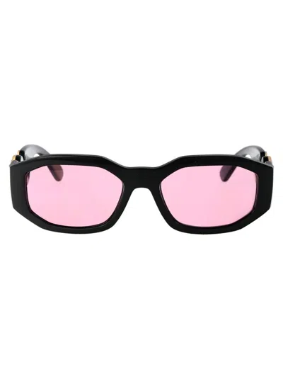 Versace 0ve4361 Sunglasses In Gb1/84 Black