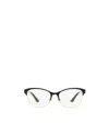 Versace Eyewear Geometric Frame Glasses In White