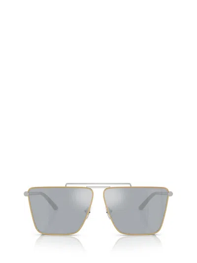 Versace Eyewear In Gold / Silver