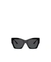 Versace Logo-plaque Cat-eye Frame Sunglasses