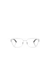 Versace 55mm Pillow Optical Glasses In Gray