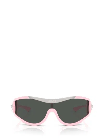 Versace Eyewear Shield In Pink