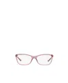 Versace Eyewear Rectangular Frame Glasses In White
