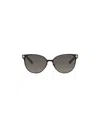 Versace Eyewear Round Frame Sunglasses In Black