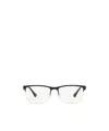 Versace Eyewear Square Frame Glasses In White