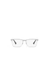 Versace Eyewear Square Frame Glasses In Gray