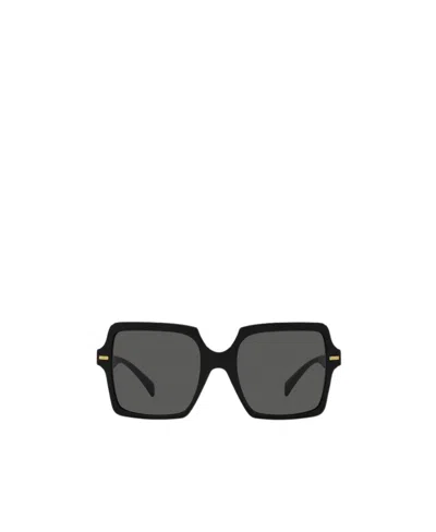 Versace Eyewear Square Frame Sunglasses In Black