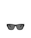 Versace Mens Square Sunglasses In Black In Gray