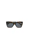 Versace Eyewear Square Frame Sunglasses In Gray