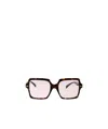 Versace Eyewear Square Frame Sunglasses In Pink