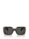 Versace Tortoise-shell Square Frame Sunglasses In Brown
