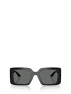 Versace Eyewear Square-frame Sunglasses In Black