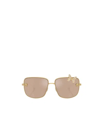 Versace Eyewear Square-frame Sunglasses In Pattern