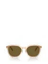 Versace Square-frame Sunglasses In Brown