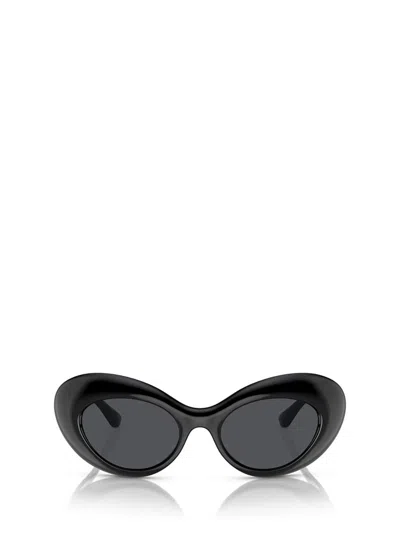 Versace Eyewear Oval In Black