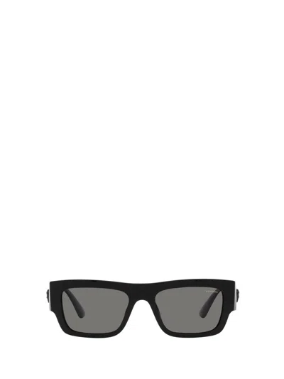 Versace Eyewear Square Frame Sunglasses In Black