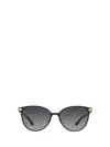 Versace Medusa Logo Round Sunglasses In Black / Pale Gold