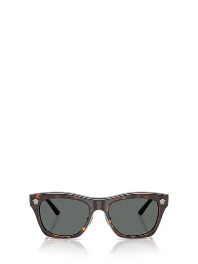 Versace Eyewear Sunglasses In Brown