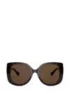 Versace Womens Brown Ve4387 Square-frame Acetate Sunglasses In Brown