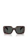 Versace Tortoise-shell Square Frame Sunglasses In Brown