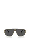 Versace Special Project Square-frame Sunglasses In Gray