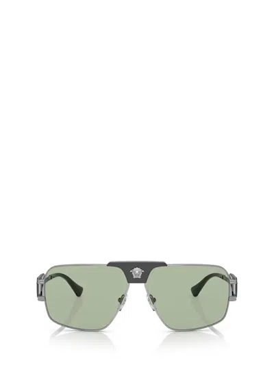 Versace Eyewear Sunglasses In Brown
