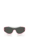 Versace Eyewear Shield In Pink