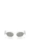 Versace Eyewear Sunglasses In Transparent