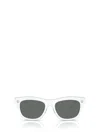 Versace 53mm Rectangular Sunglasses In White