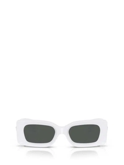Versace Womens White Ve4474u Rectangle-frame Acetate Sunglasses