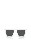Versace Greca Square-frame Sunglasses In White