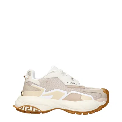 VERSACE FABRIC CHUNKY WOMEN'S SNEAKERS