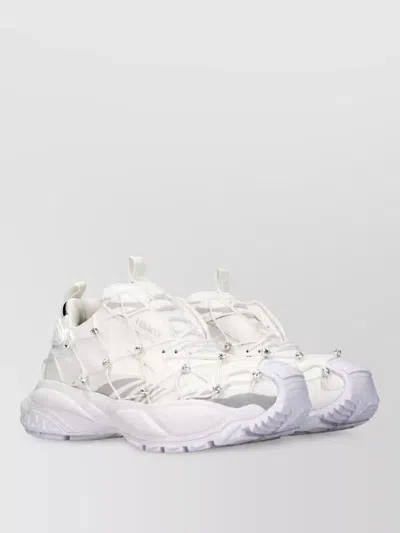 Versace Fabric Slip-on Sneakers