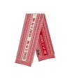 Versace Greca-intarsia Scarf In Pink
