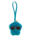 Versace Faux-fur Keyring