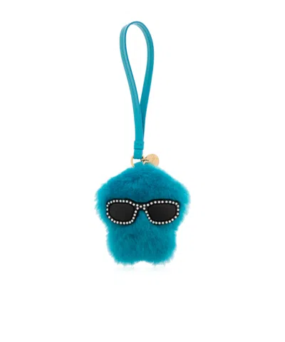 Versace Faux-fur Keyring