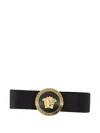 Versace Satin Hair Clip Medusa In Black
