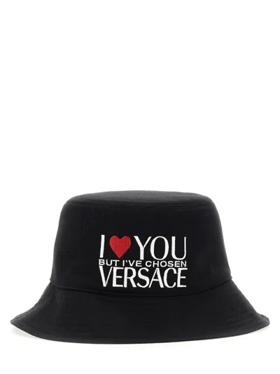 Versace Fisherman Hat "i ♡ You But..."