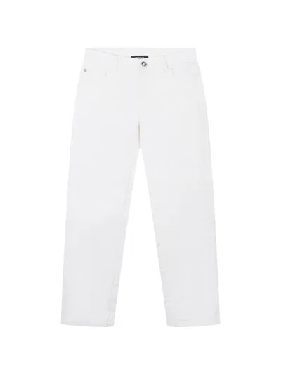 Versace Five-pockets Jeans In White