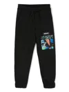 Versace Flap-pocket Track Pants In Black