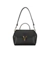 Versace Flap Shoulder Bag In Black