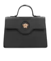 Versace Flap Shoulder Bag In Black
