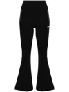 Versace Ausgestellte Leggings Mit Logo-applikation