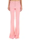Versace Flared Pants In Pink