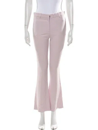 Pre-owned Versace Flared Pants In Pink