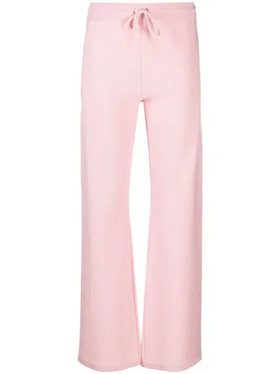 VERSACE FLARED TOWEL TROUSERS