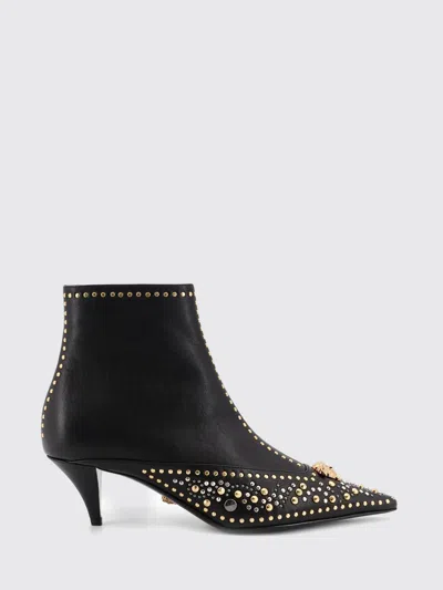 VERSACE VERSACE BOOTS WOMAN COLOR BLACK,H53894002