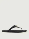 Versace Black Slides With Medusa Detail In Black